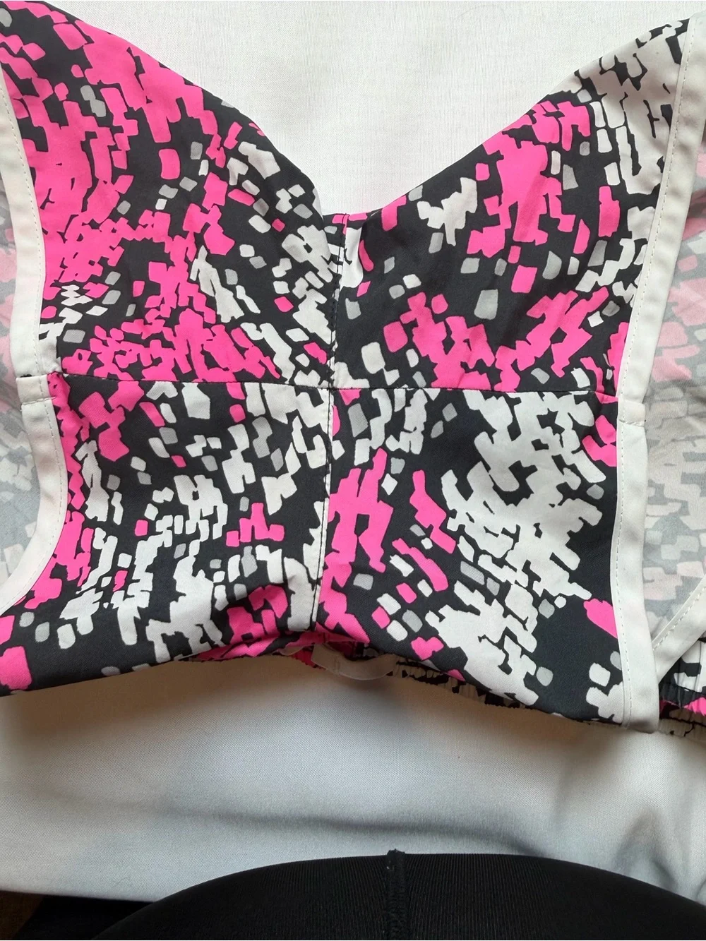 Nike Dri-FIT Women’s Running Shorts Size Large Pink Black Athletic